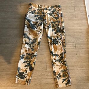 Printed Anthropologie Pants
